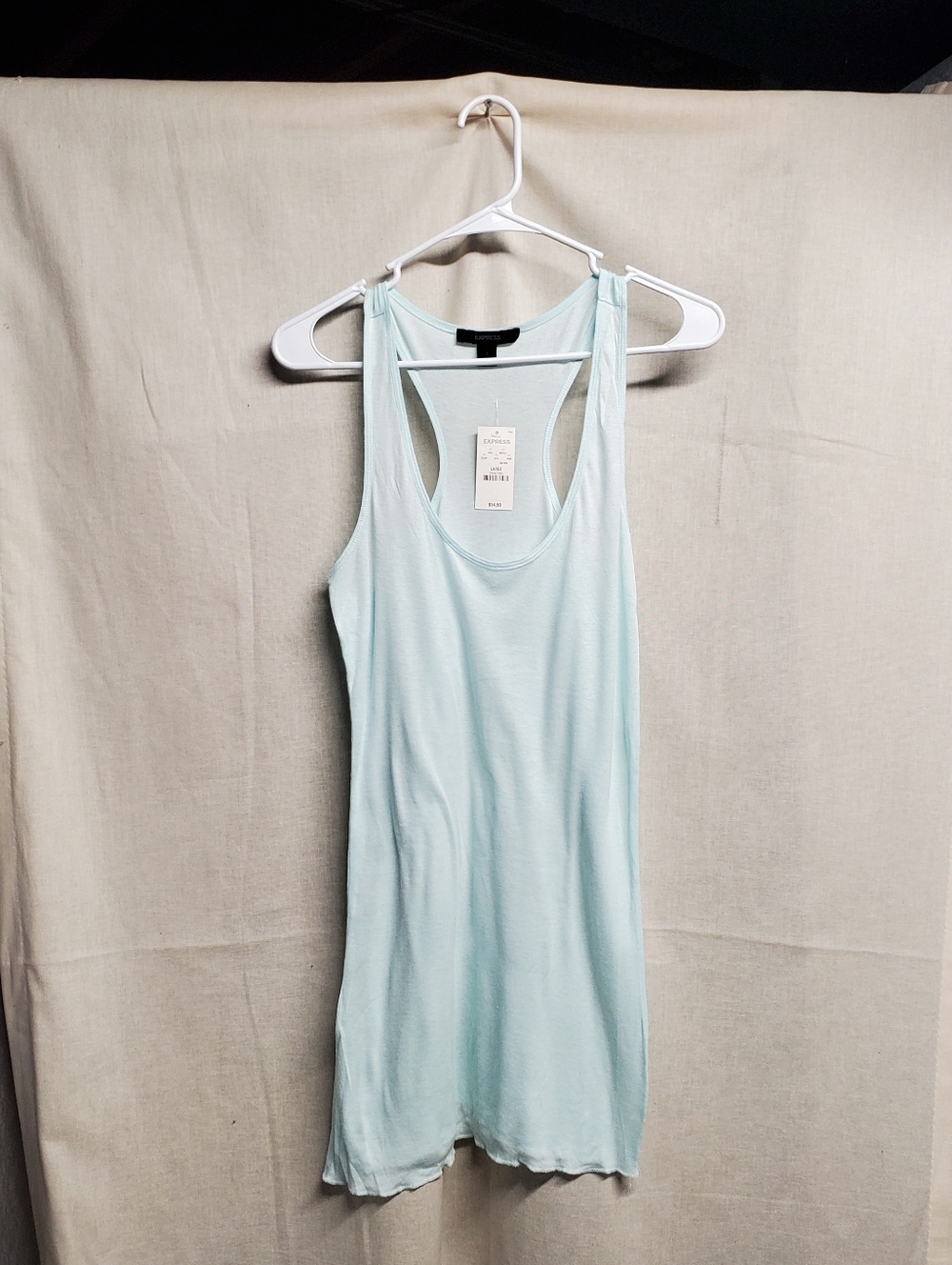 Y2K Express Light Blue Women's Racerback Tank Top